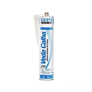 Adesivo Vedador 280G Incolor Calha 300 Ml Tekbond