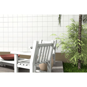 Cerâmica 20x20 Cm Fachada Branco 1,69 M² Ceral