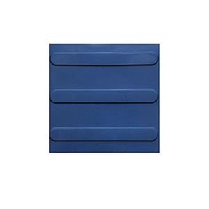 Piso Tatil Direcional Azul Royal 25x25 Cm 1 M2 Kapazi (Preço/Peça)