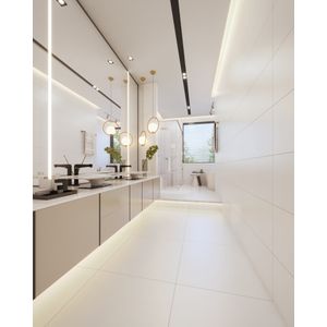 Porcelanato Technatto White Matte 70x70 Cm 2,00 M² Cerbras
