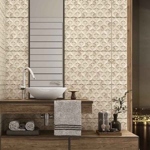 Cerâmica Dover Beige Acetinado 37x59 Cm 2,43 M² Arielle