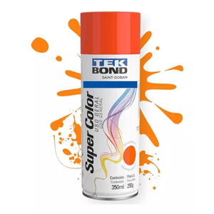 Tinta Spray Uso Geral 350 Ml Laranja Tekbond