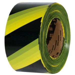 Fita Zebrada Para Isolamento 70 Mm x 200 M Amarelo/Preto Rolo 3M