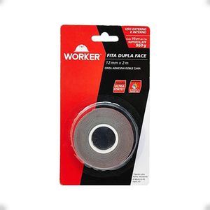 Fita Dupla Face 12 Mm 2M Externo Woker