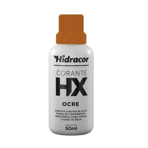 Corante Base Água 50 Ml HX Ocre Hidracor