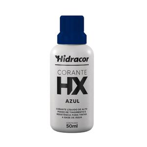 Corante Base Água 50 Ml HX Azul Hidracor