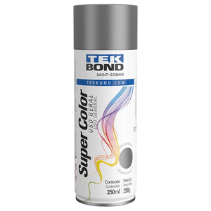 Tinta Spray Uso Geral 350 Ml Grafite Tekbond