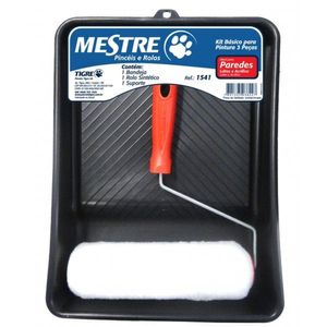 Kit Básico Para Pintura De Paredes Com 3 Peças Tigre