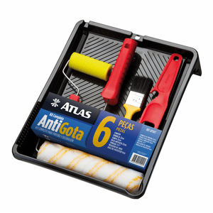 Kit de Pintura Antigota 6 Peças AT1017 Atlas