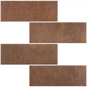 Cerâmica Massai Terracota 7x26 Mesh MA 1,01 M² Eliane