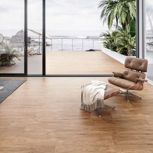 Porcelanato Scala Beige Acetinado 20x120 Cm 1,70 M² Biancogres