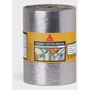 Manta Adesiva Aluminizada MultiSeal 20 Cm Sika (Preço/Rolo)