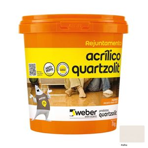 Rejunte Acrílico Palha 1 Kg Quartzolit