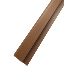 Perfil Rodaforro Pvc F Standard Nogueira 6 Metros Fortlev