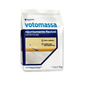 Rejunte Flexível Branco TPII 1 Kg Branco Votomassa