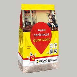 Rejunte Flexível Cinza Platina 1 Kg Quartzolit