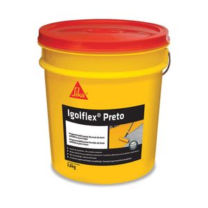 Impermeabilizante Fléxivel Igolflex Preto Galão 3,6 Kg Sika