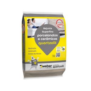 Rejunte Porcelanato Branco 1kg Quartzolit