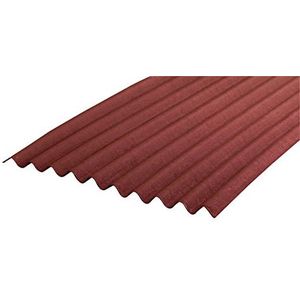 Telha Eco Tradicional 2,00x0,95 Mt Vermelho Onduline