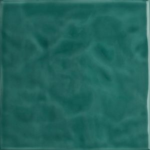 Pastilha 20x20 Cm Verde Jade Onda Brilhante 1,48 M² Eliane