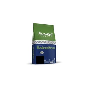 Rejunte Porcelanato Extra Fino 1 Kg Preto Portokoll