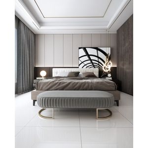 Porcelanato Technatto White Polido 70x70 Cm 2,00 M² Cerbras