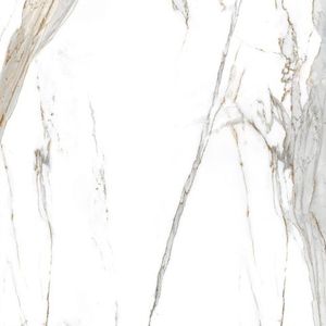Porcelanato Calacata Oro Lux Polido 90x90 Cm 2,40 M² Biancogres