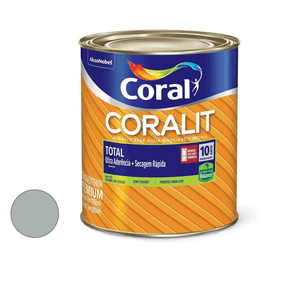 Tinta Esmalte Brilhante Coralit Total Platina 900 Ml Coral