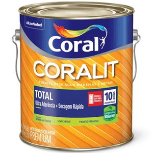 Tinta Coralit Esmalte Total Tabaco 900 Ml Coral
