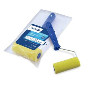 Rolo de Espuma Amarelo 9 Cm Tigre