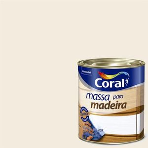 Massa Para Madeira Coralit  1,5 Kg Coral