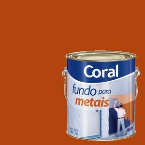 Zarcão Coralit Proferro Antioxido 3,6 Litros Coral
