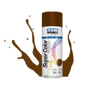 Tinta Spray Metálico 350 Ml Bronze Tekbond