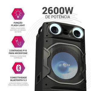 Caixa De Som Rádio Extreme PCX3800 250W Philco
