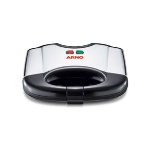 Sanduicheira Sacs Preto e Inox SM21D74 127V Arno