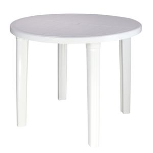 Mesa Redonda Cassino Branca 92301010 Tramontina