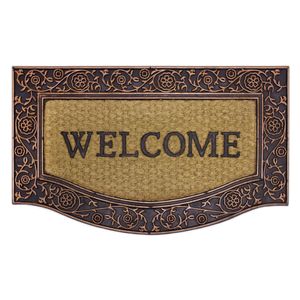 Capacho Fibra De Coco Welcome 45x75 Cm Kapazi
