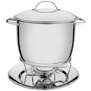 Rechaud Inox 4 peças 7,5L Allegra Tramontina