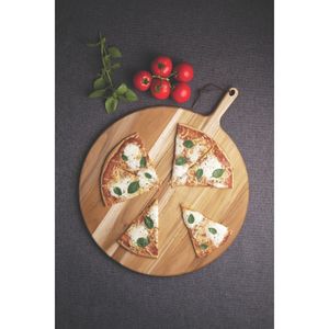 Tábua de Madeira Para Pizza Madeira Teca Tramontina