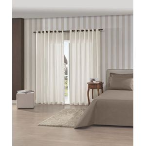 Cortina Rústica 2,60x1,70 Pantex/Natural Bella Janella