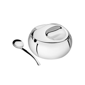 Açucareiro Aço Inox Com Colher Tramontina