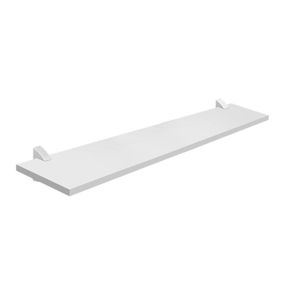 Prateleira Concept Branco 1,5x20x80 Cm Com Suporte Pratk