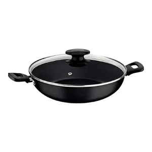 Panela Wok Loreto Alumínio Grafite 28 Cm 3,3 Litros Tramontina