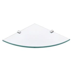Prateleira De Vidro Boleada 250x250x8 Mm Tempernorte