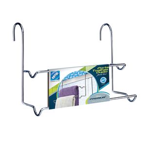 Porta Toalha Duplo Premium Para Box Arthi