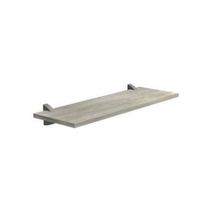 Prateleira Concept Concreto 1,5x20x40 Cm Com Suporte Pratk