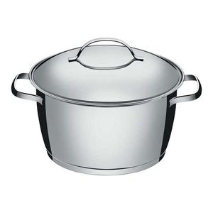 Caçarola Funda Tramontina Allegra em Aço Inox com Fundo
