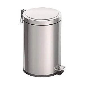 Lixeira Inox Com Pedal 3 Litros Dora