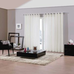 Cortina Pratika Bellini Areia 420x250 Cm Bella Janela