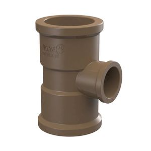 Tê Hidráulico 90° Redução 50 mm x 40 mm Tigre